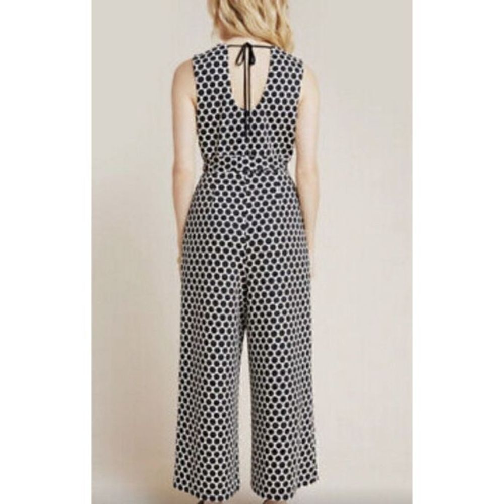 Anthropologie Eva Franco Masha Abstract Knit Jumpsuit - Picture 3 of 8